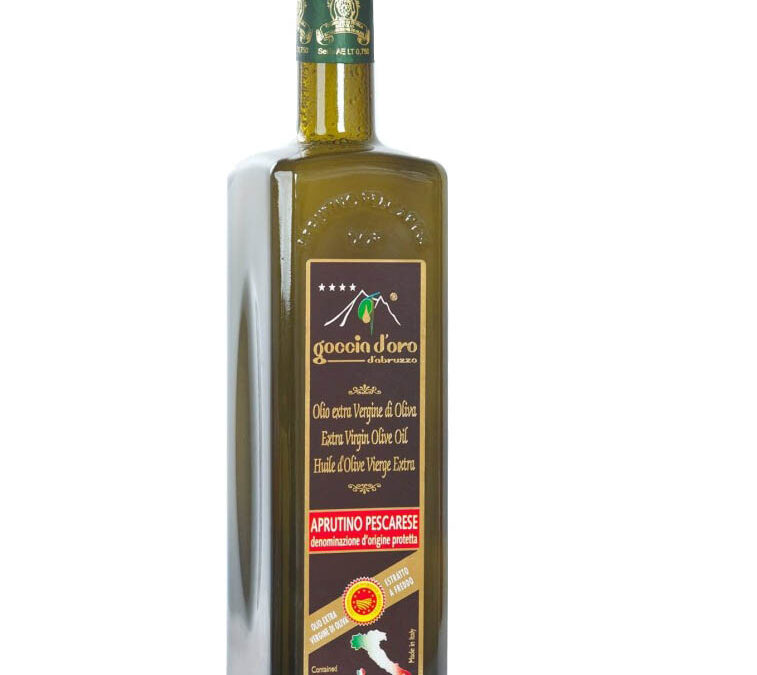 Goccia d’Oro d’Abruzzo DOP Aprutino Pescarese Bottiglia 0,75 Lt