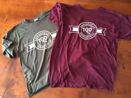 T-shirt 100% ABRUZZESE uomo