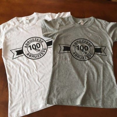 T-shirt 100% ABRUZZESE donna